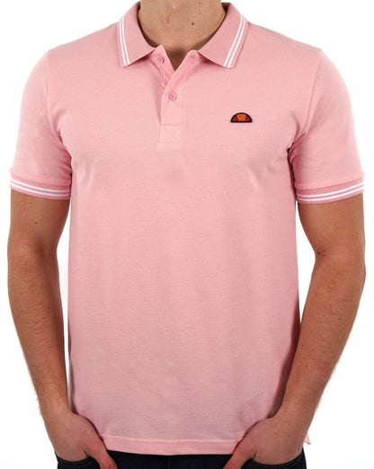 Ellesse Rookie Poloshirt Hellrosa/Weiß