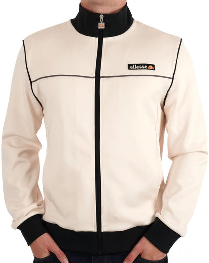 Ellesse – San Marino – Trainingsjacke in Off-White