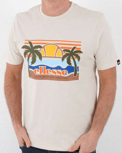 Ellesse Sechsaro T-Shirt Beige