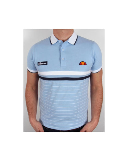 Ellesse – Seppi – Poloshirt, Himmelblau