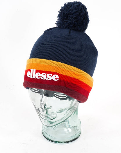 Ellesse – Sian – Bommelmütze in Marineblau