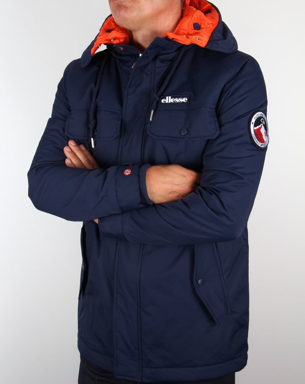 Ellesse Ski Parka Jacket Navy