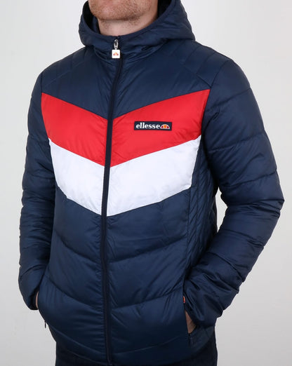 Ellesse Ski Pufferjacke Marineblau