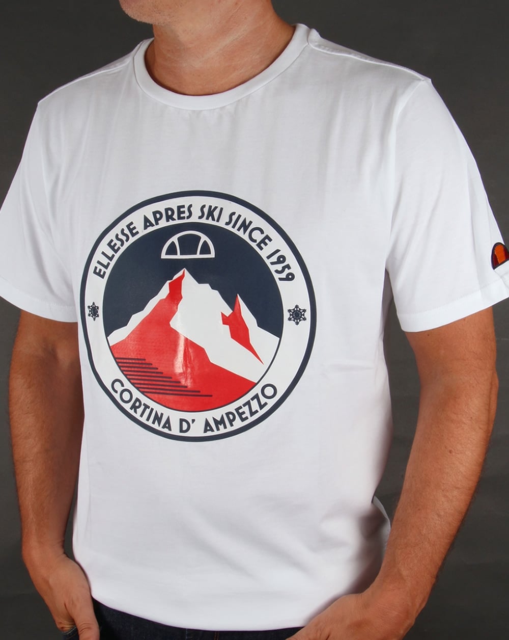 Ellesse Ski-Time T-shirt White