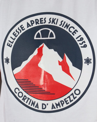 Ellesse Ski-Time T-Shirt Weiß