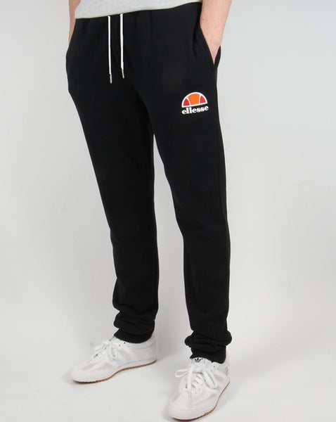 Ellesse Slim Fit Track Bottoms Black