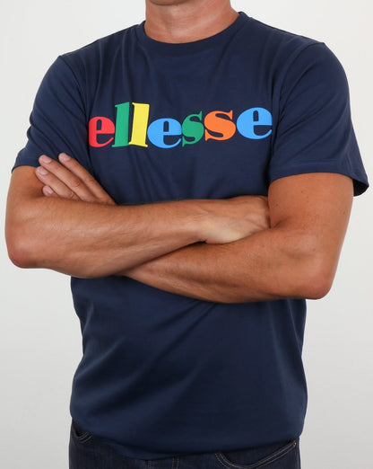 Ellesse Spectrum Logo T-Shirt Marineblau
