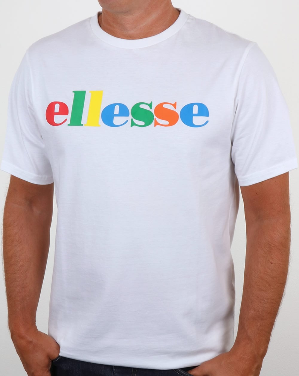 Ellesse Spectrum Logo T Shirt White