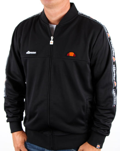 Ellesse – Squad – Trainingsjacke in Schwarz