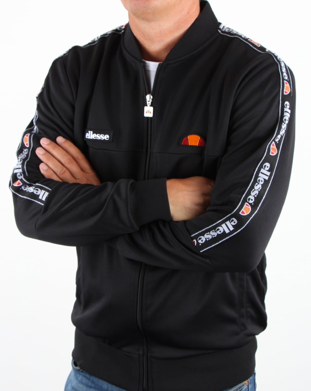 Ellesse Squad Track Top Black