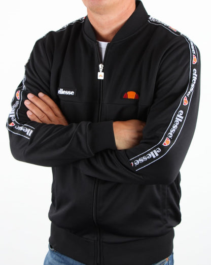 Ellesse – Squad – Trainingsjacke in Schwarz