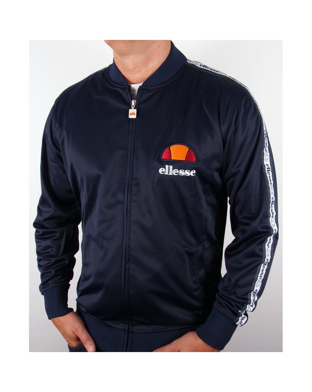 Ellesse – Starlex – Trainingsjacke in Marineblau