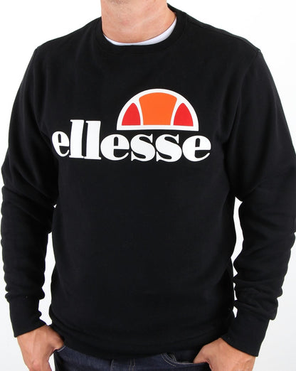 Ellesse – Succiso – Sweatshirt in Schwarz