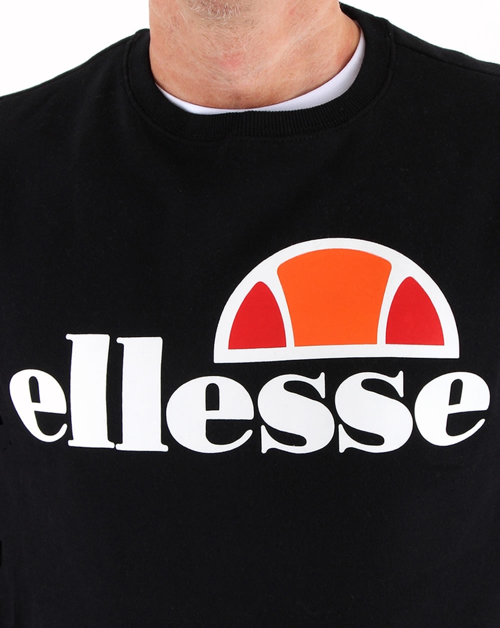 Ellesse – Succiso – Sweatshirt in Schwarz