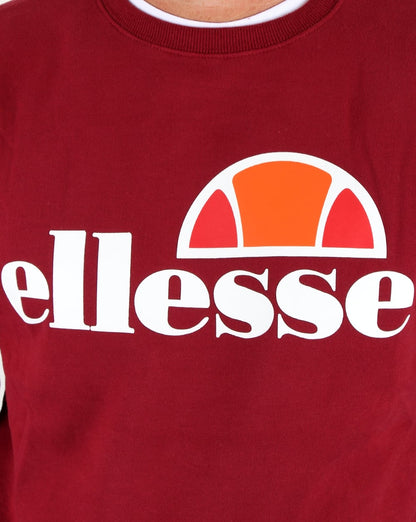Ellesse Succiso Sweatshirt Tibetisch Rot