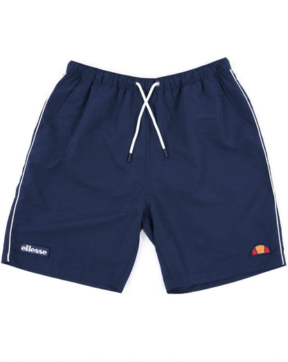Ellesse – Mittellange Badeshorts in Marineblau
