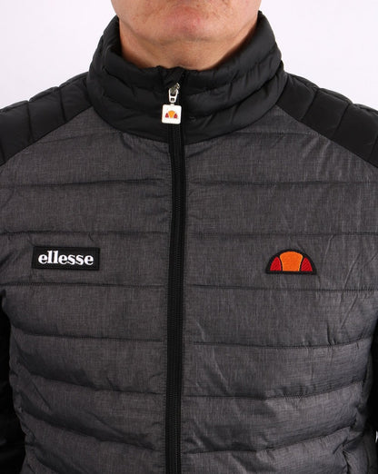 Ellesse – Tartaro – Wattierte Jacke in Dunkelgraumeliert