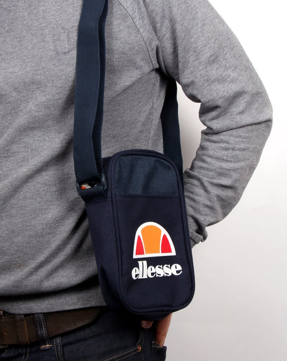 Ellesse – Temporale – Tasche für kleine Gegenstände, Marineblau/Marineblau meliert