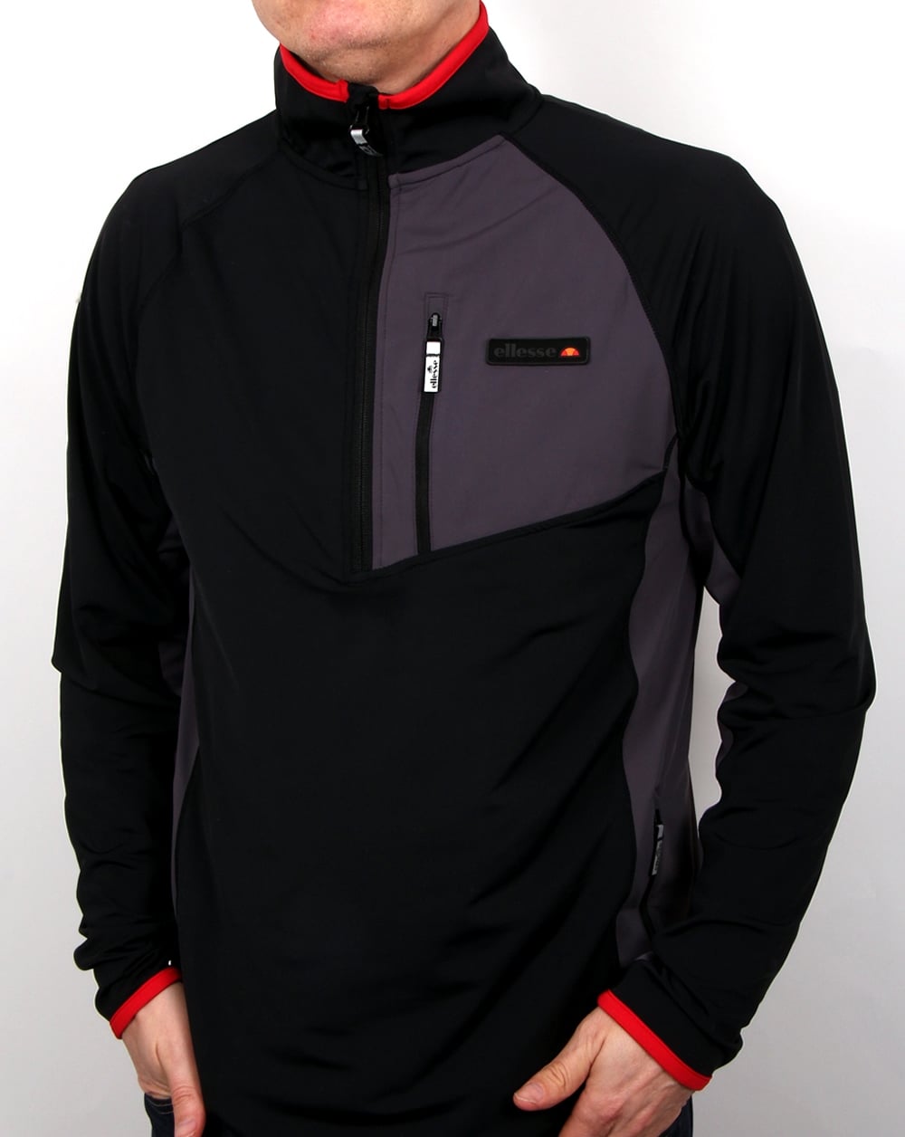 Ellesse Togano Outdoor Performance Top Black