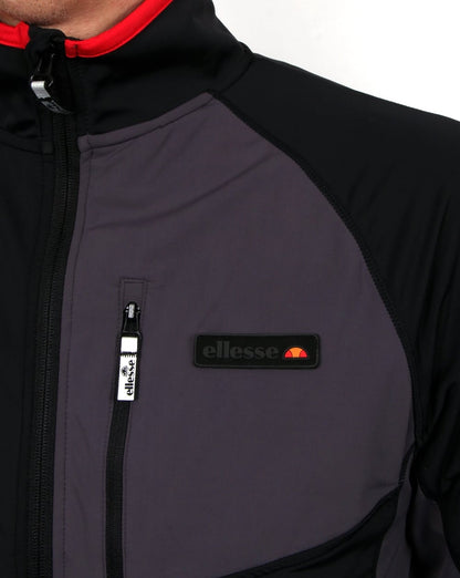 Ellesse – Togano – Outdoor-Performance-Oberteil in Schwarz