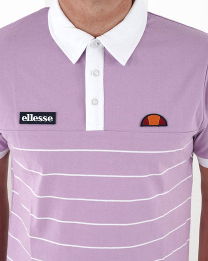 Ellesse Tor Poloshirt Flieder/Weiß