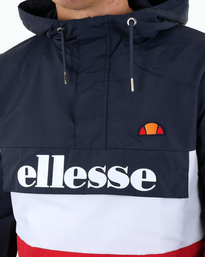 Ellesse Tri Color Overhead Jacke Marineblau-Weiß-Rot
