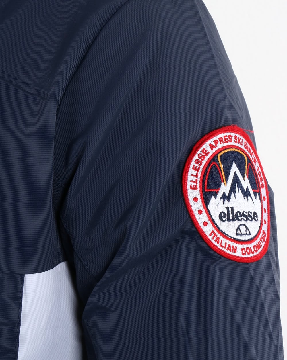 Ellesse Tri Color Overhead Jacket Navy-White-Red