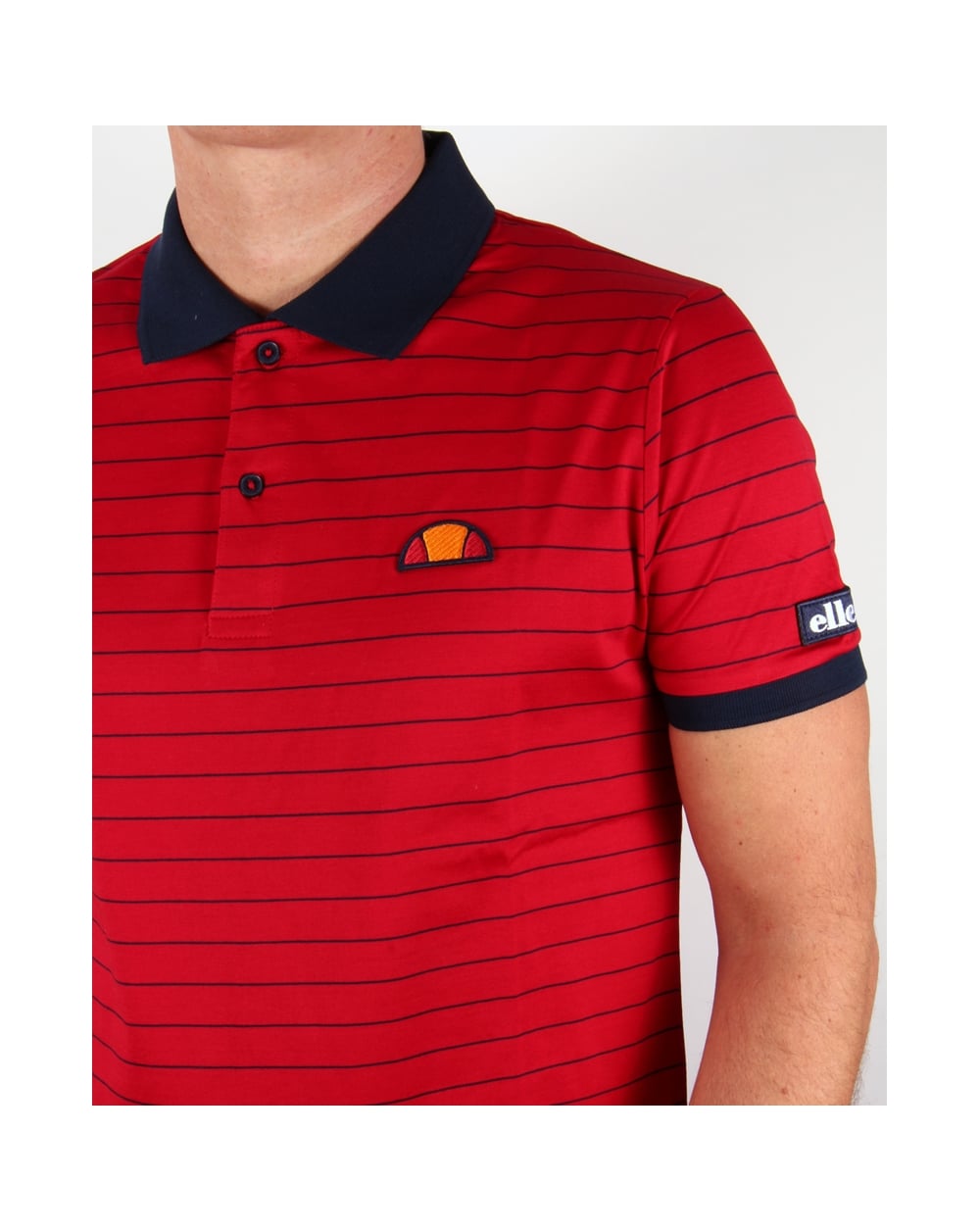 Ellesse Triesti Poloshirt Rot