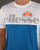Ellesse Triton T Shirt Imperial Blue/White