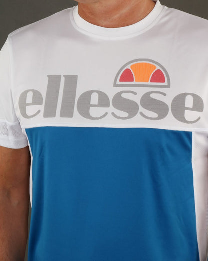 Ellesse Triton T-Shirt Imperial Blau/Weiß