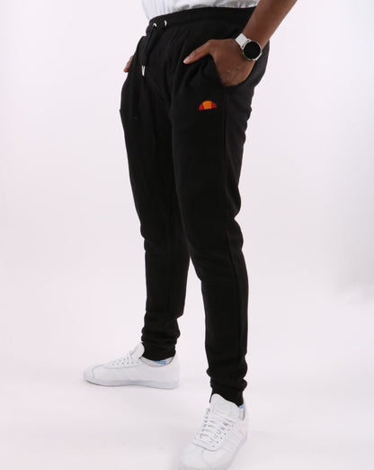 Ellesse – Jogginghose mit Twin-Badge in Schwarz