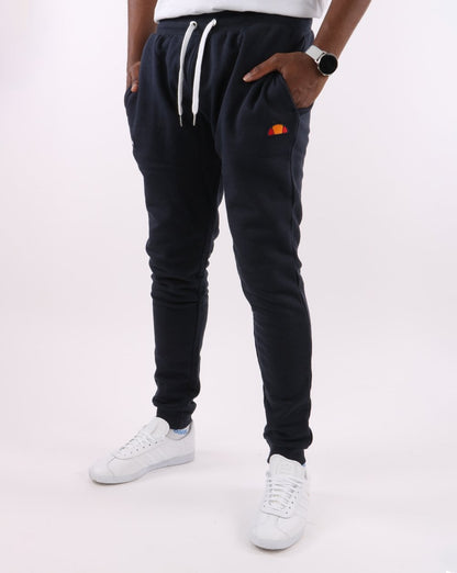 Ellesse – Jogginghose mit Twin-Badge in Marineblau