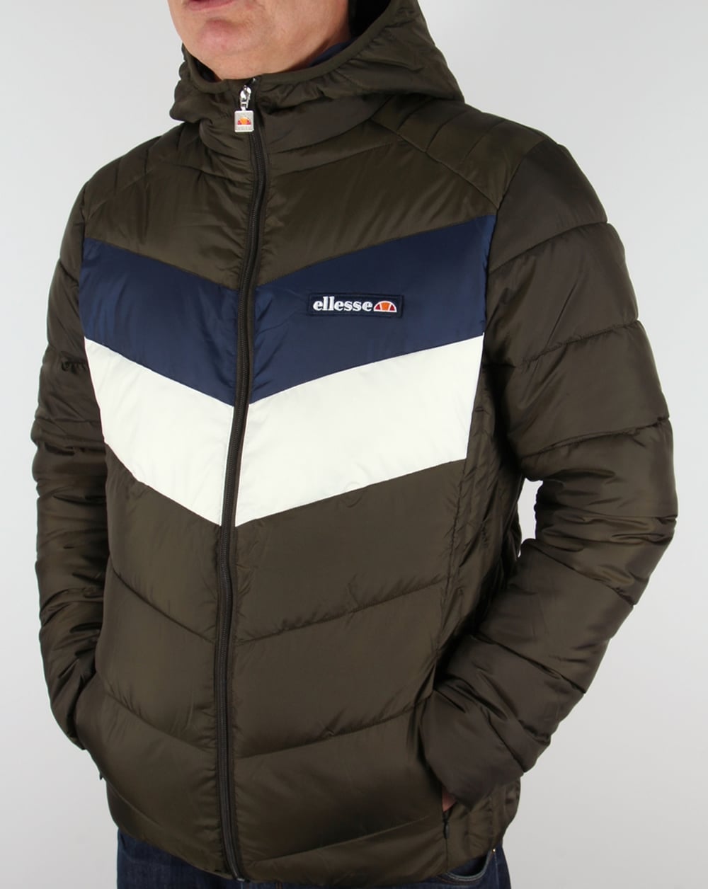 Ellesse Twin V Wattierte Jacke Grün