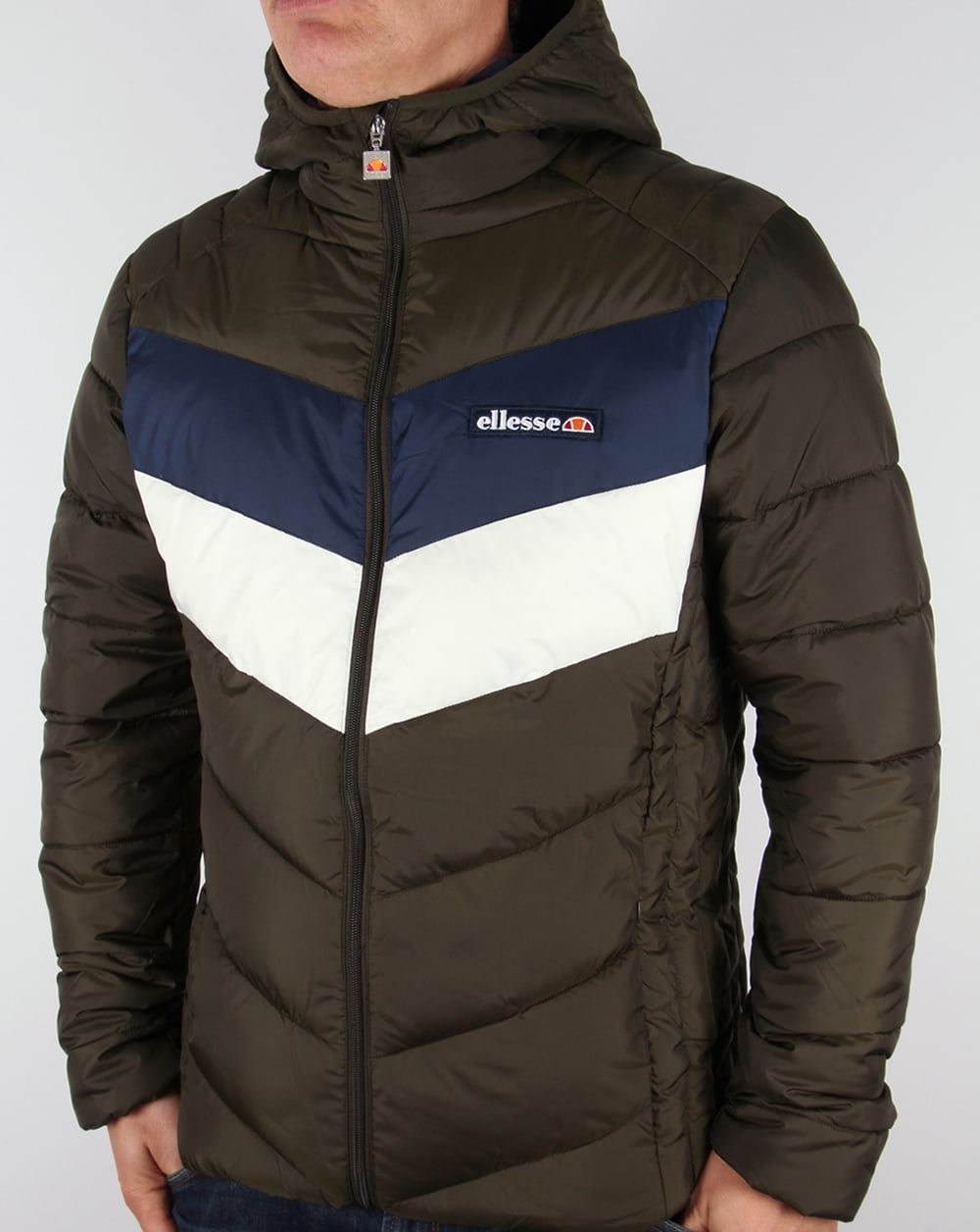 Ellesse Twin V Wattierte Jacke Grün