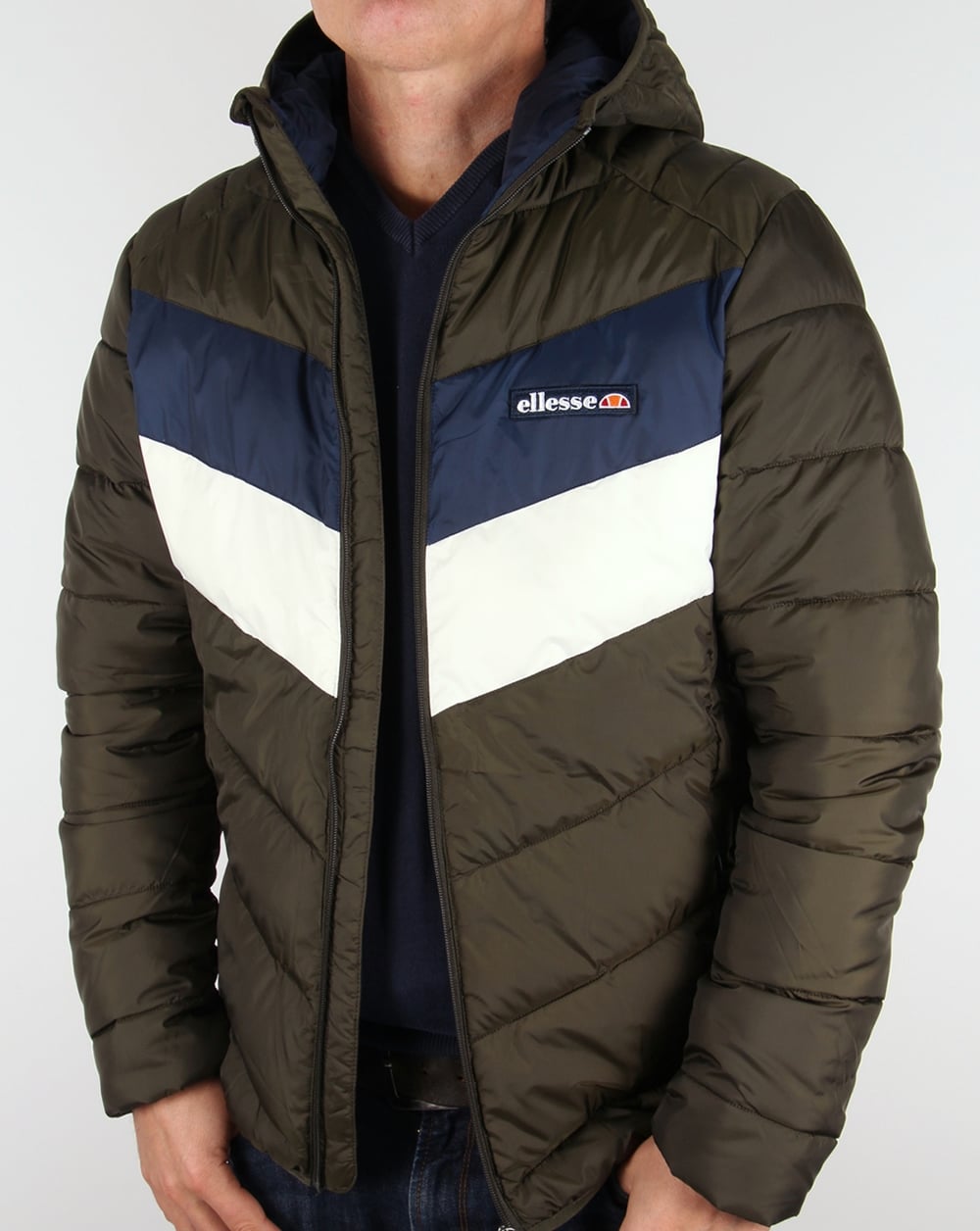 Ellesse Twin V Padded Jacket Green