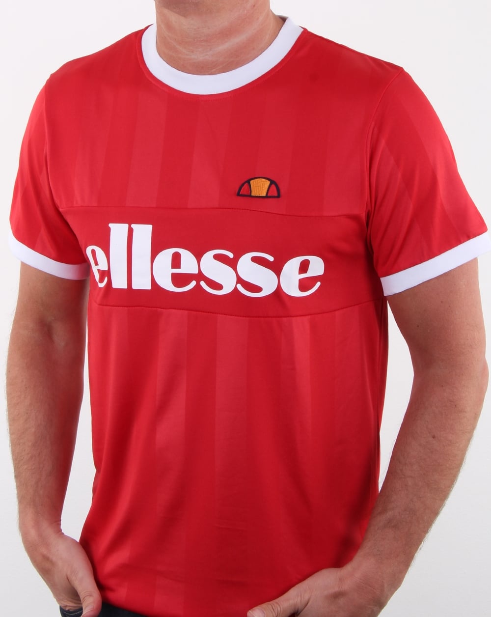 Ellesse Vasto T Shirt Red