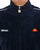 Ellesse Velour Piping Track Top Navy