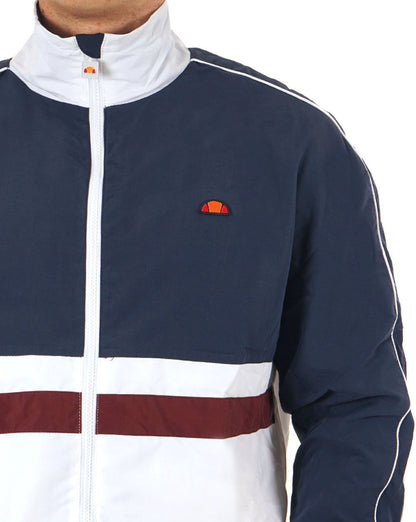 Ellesse Viaronna FZ Trainingsjacke Marineblau/Weiß