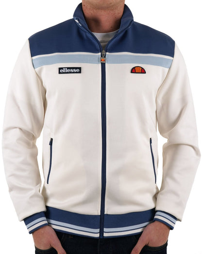 Ellesse – Vignola Trainingsjacke Off-White/Blau
