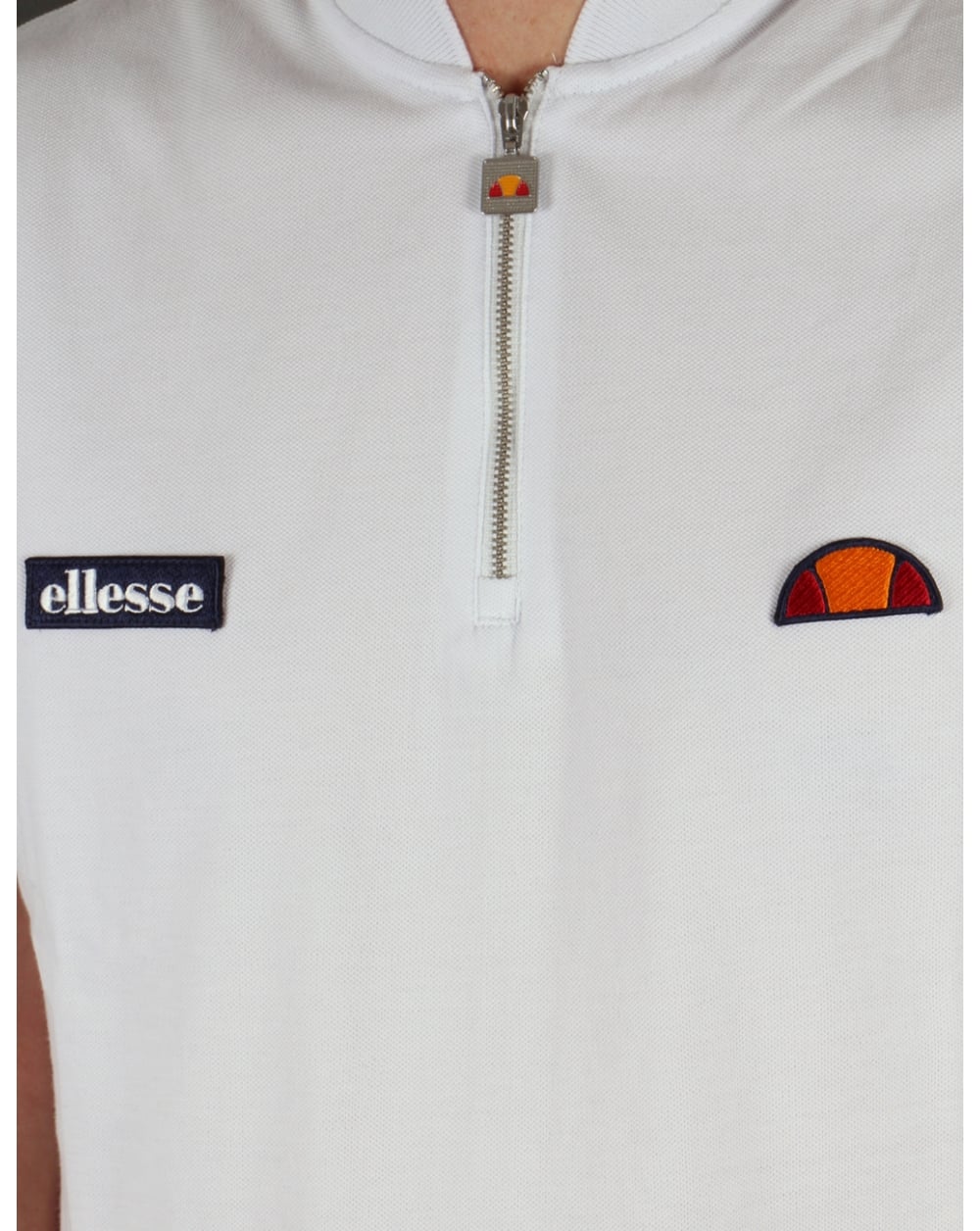 Ellesse Vipiteno Zipped T-shirt White