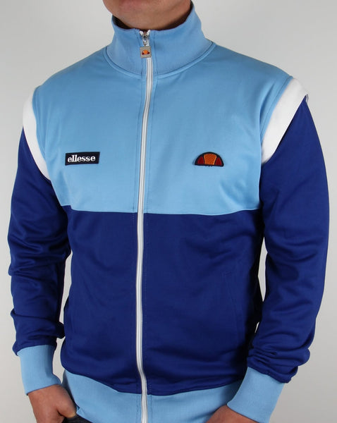 Ellesse Wimbledon Track Top Blue/Sky Blue
