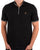 Fila Gold 1/4 Zip Polo Black