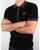 Fila Gold Bacio Knitted Polo Shirt Black