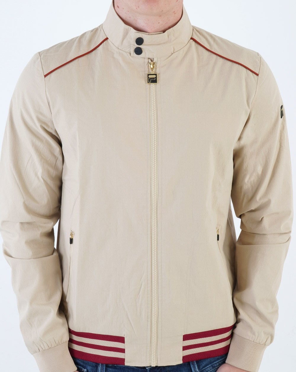 Fila Gold Basso Jacke Irische Creme