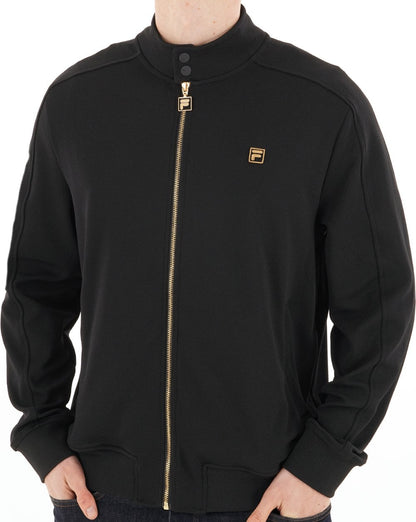 Fila Gold Biker Track Top Schwarz