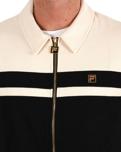 Fila Gold Bill Tracktop Schwarz / Ecru
