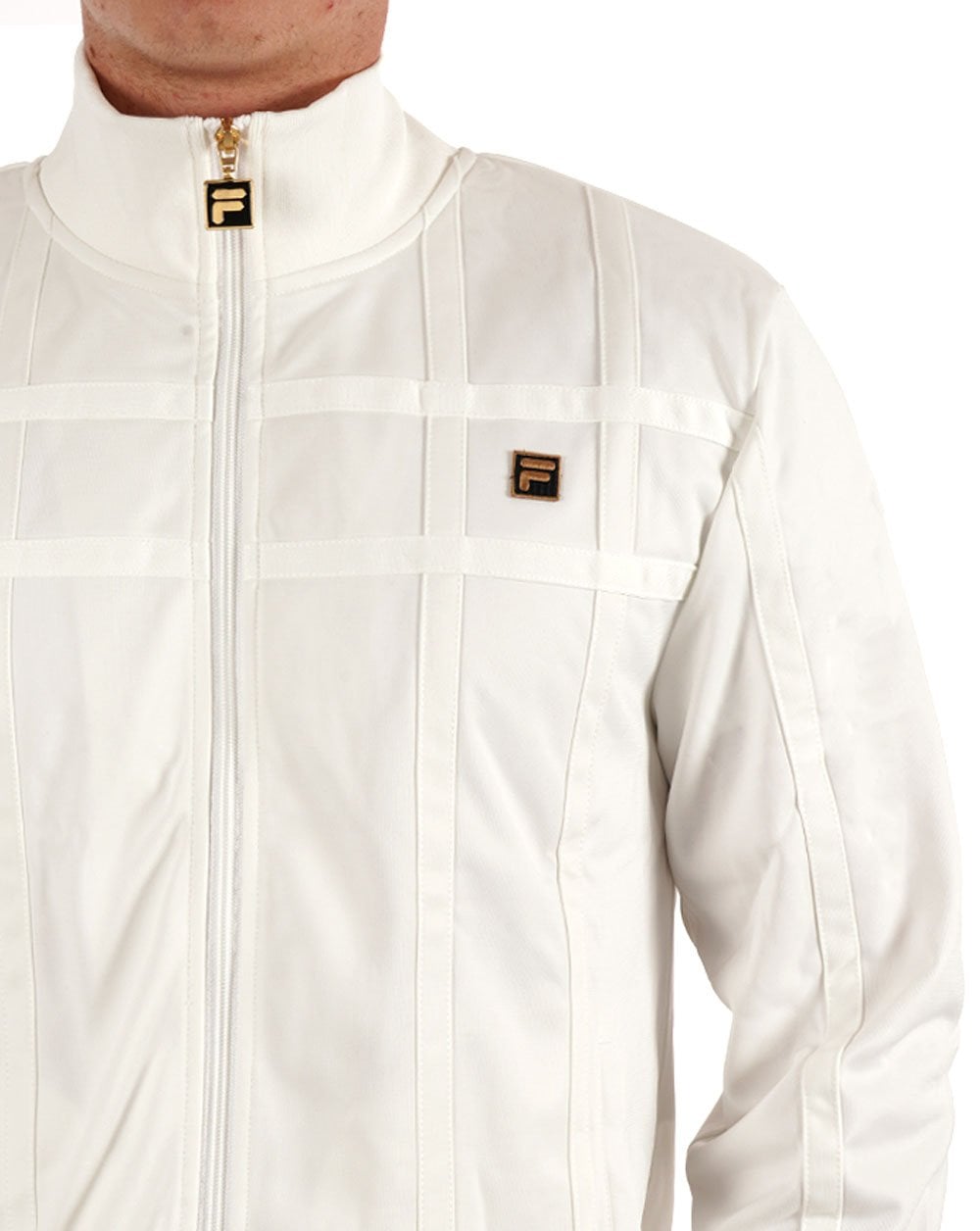 Fila Gold Bode Track Top Off White