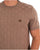 Fila Gold Campbell Square Knit Tee Mocha