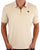 Fila Gold Corded Velour Polo Shirt Ecru