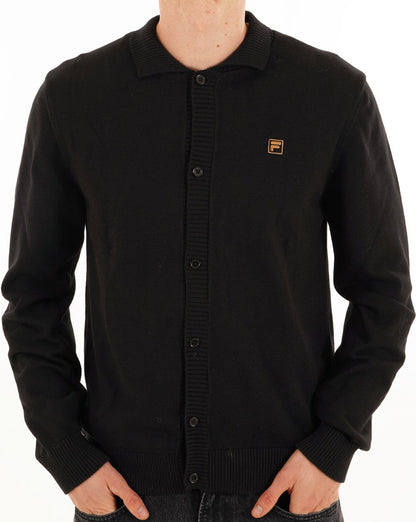 Fila Gold Gov Strickjacke Schwarz